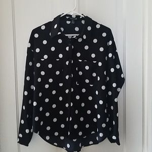 Button down long sleeve shirt